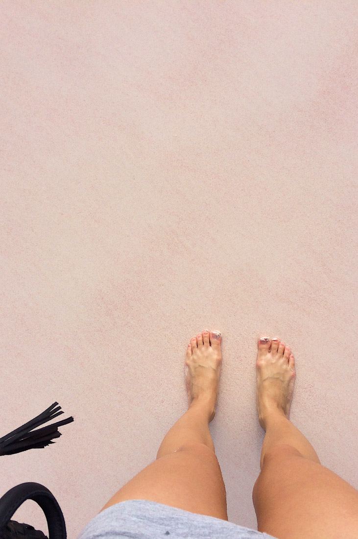 Pink sands of Bermuda